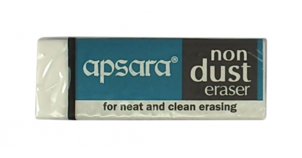 Buy Apsara Non-Dust Eraser Extra Large online ShaanStationery.com 