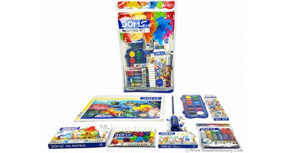 DOMS Painting Kit, Assorted Colours, Plastic - MARKET 99