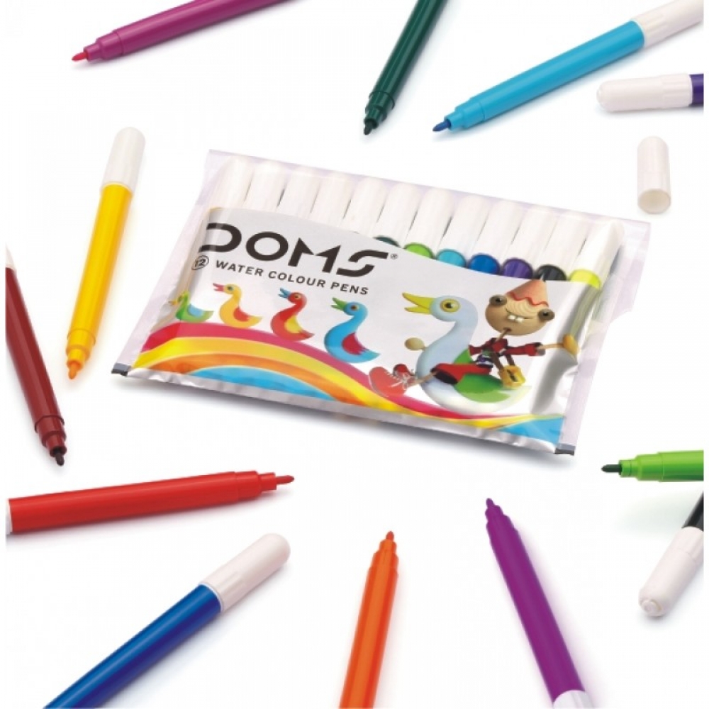 DOMS Sketch Colour Pens 12 Shades  Hubsafari Online store in joginder  Nagar