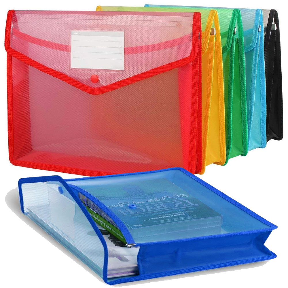 NISUN 24 Pockets File Organizer, Expanding File Folder, Plastic Letter Size  with Labels, Accordion Document Organizer, Adjustable Buckle Folder, A4  Portable Accordion Paper/Bill/Receipt Bag (33 x 24 cm) – Nisun