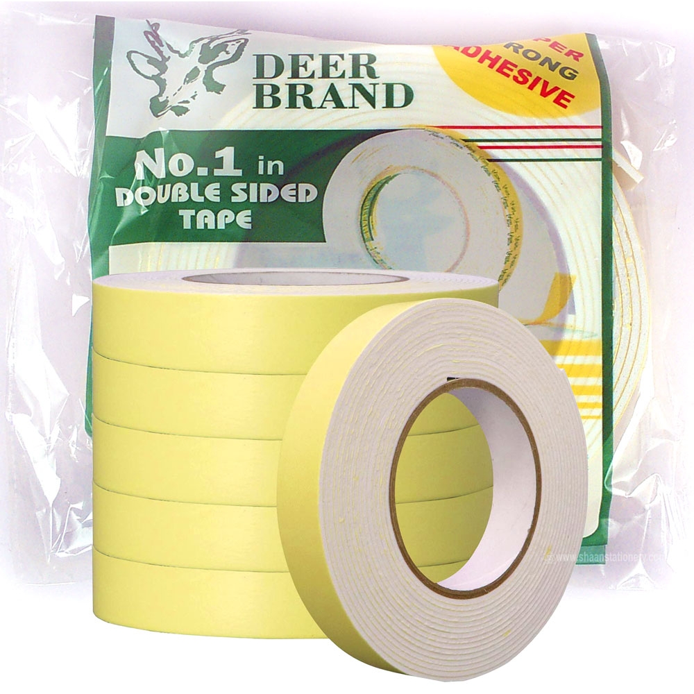 DOUBLE SIDE TAPE PACK OF 2